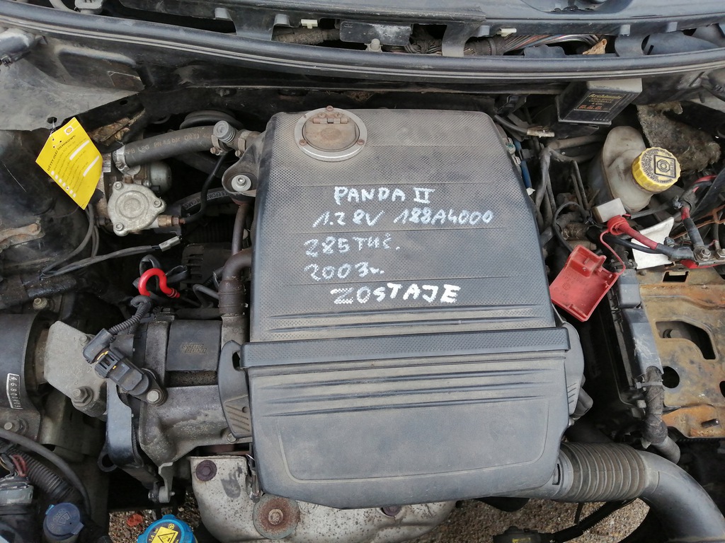 motor panda ii 1.2 8v 285 mil. 2003r.  (#)