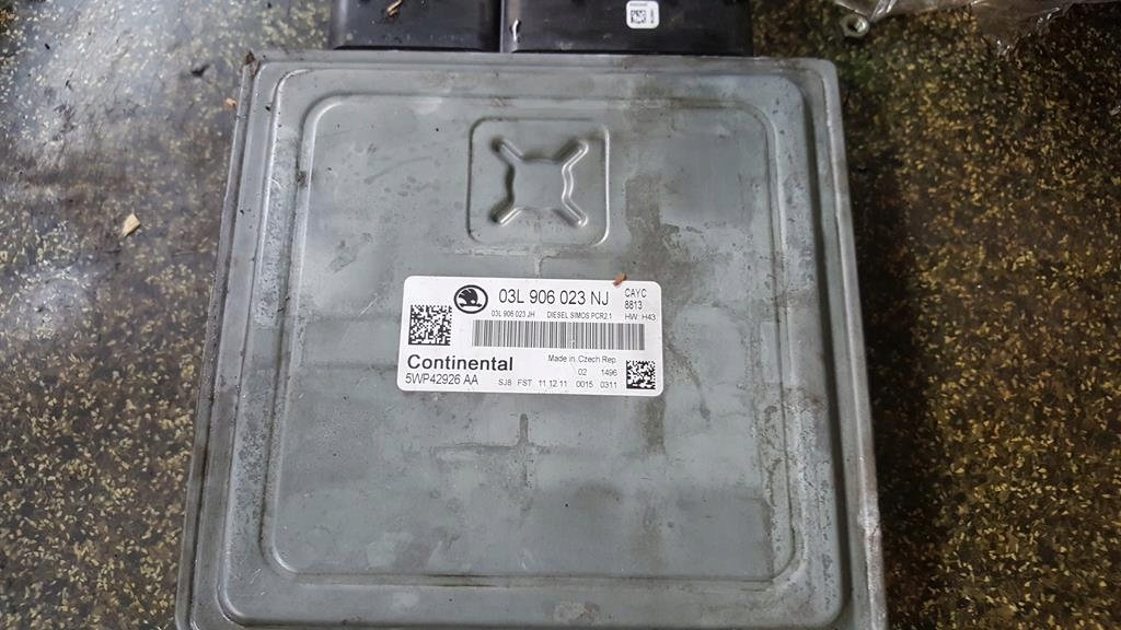 módulo motor 1.6 tdi 03l906023nj cay octavia  (#)