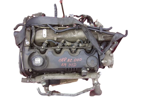motor fiat punto ii 2 1.9 jtd 188a2000 motor pelado deznudo  (#)
