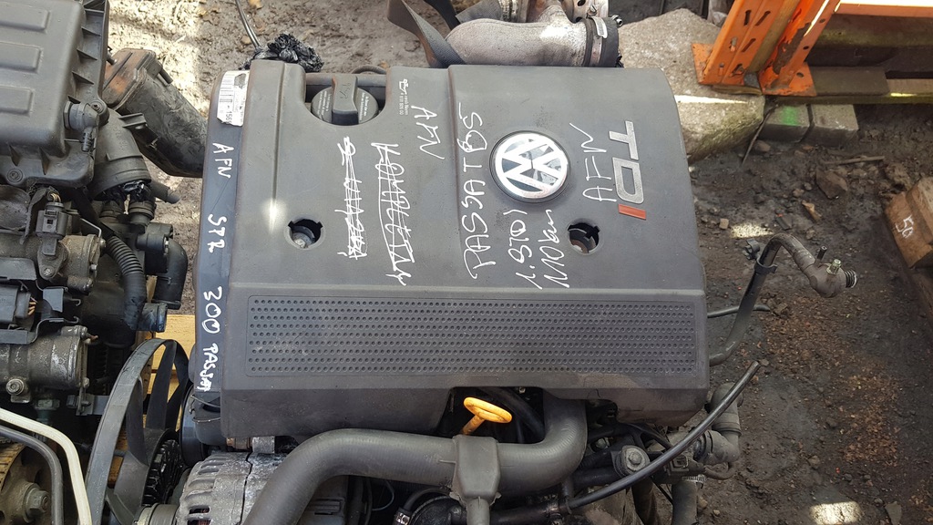 #104 motor vw passat b5 1.9 tdi afn  (#)
