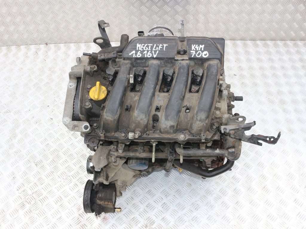 motor 1.6 16v renault megane scenic k4m700  (#)