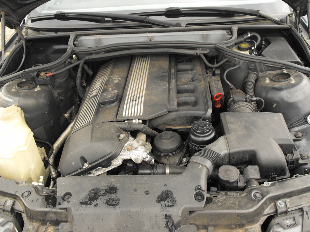 bmw e46 motor corto 320 2.0 m52tub20 150km m52b20  (#)