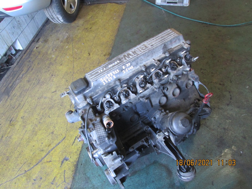 motor pelado bmw e34 e36 e39 2.5 tds 256t1  (#)