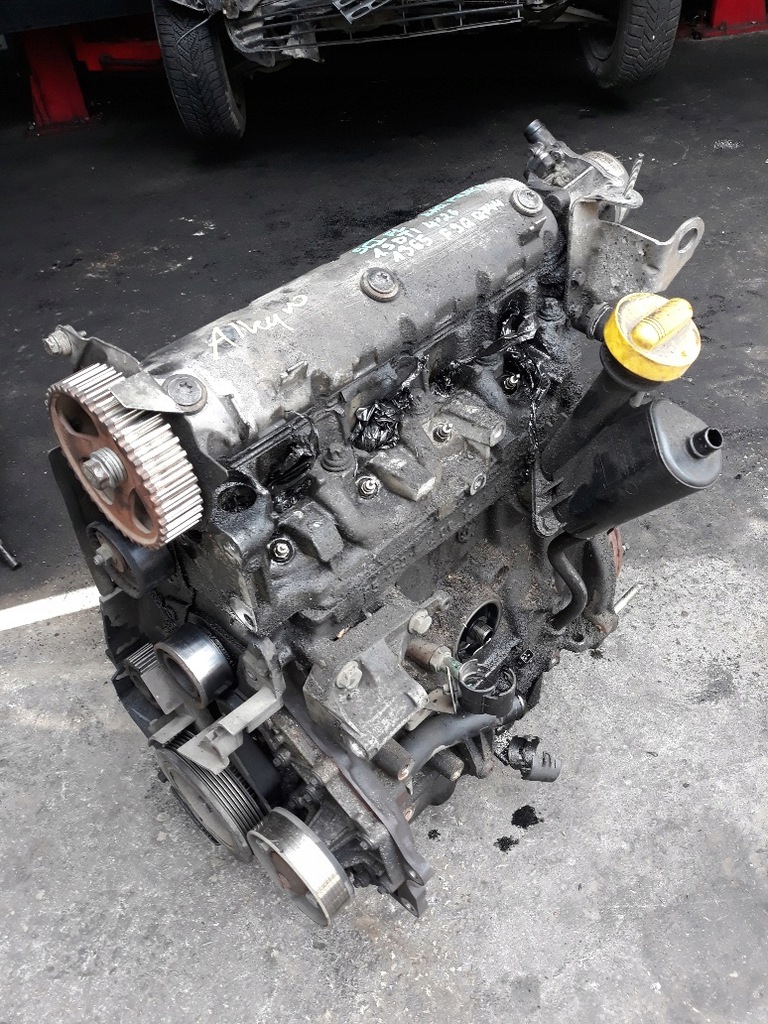 renault scenic i fl motor 1.9 dti f9q744  (#)