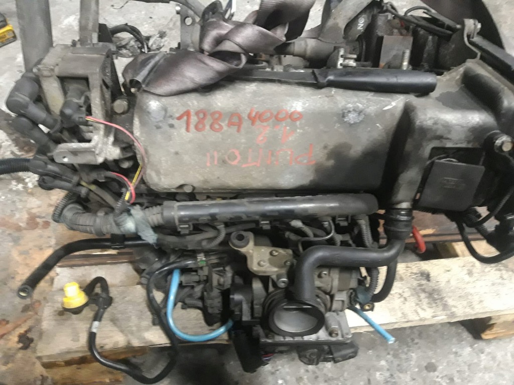 motor pelado fiat punto ii 12 8v 188a4000  (#)