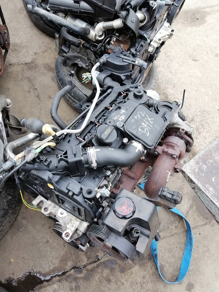 motor citroen peugeot 206 1.4hdi 68km motor pelado deznudo 8hx  (#)