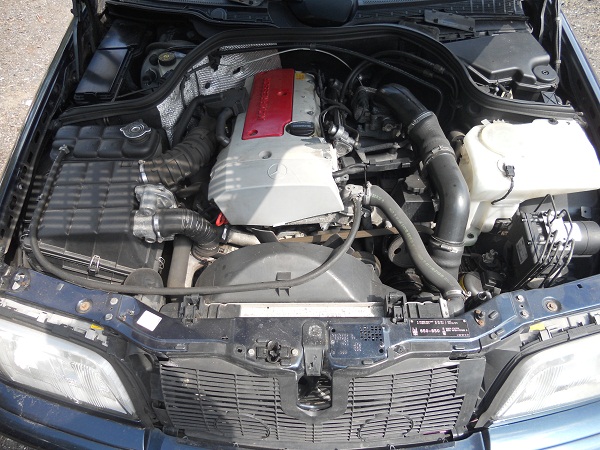 mercedes motor 2.0 2000 kompressor m111 compresor  (#)