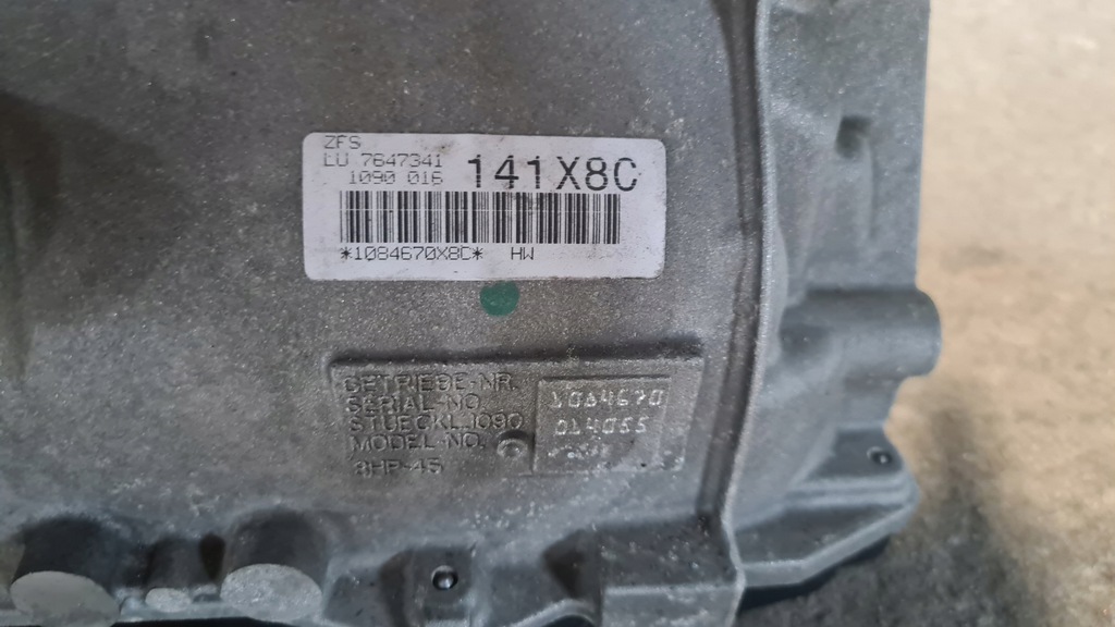 bmw f30 f10 3.0 n55 caja de cambios automatica 8hp45  (#)