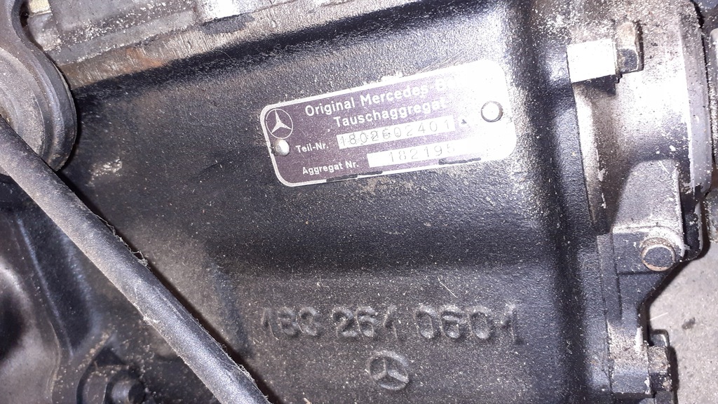 caja de cambios getriebe mercedes w180 w128 220s  (#)