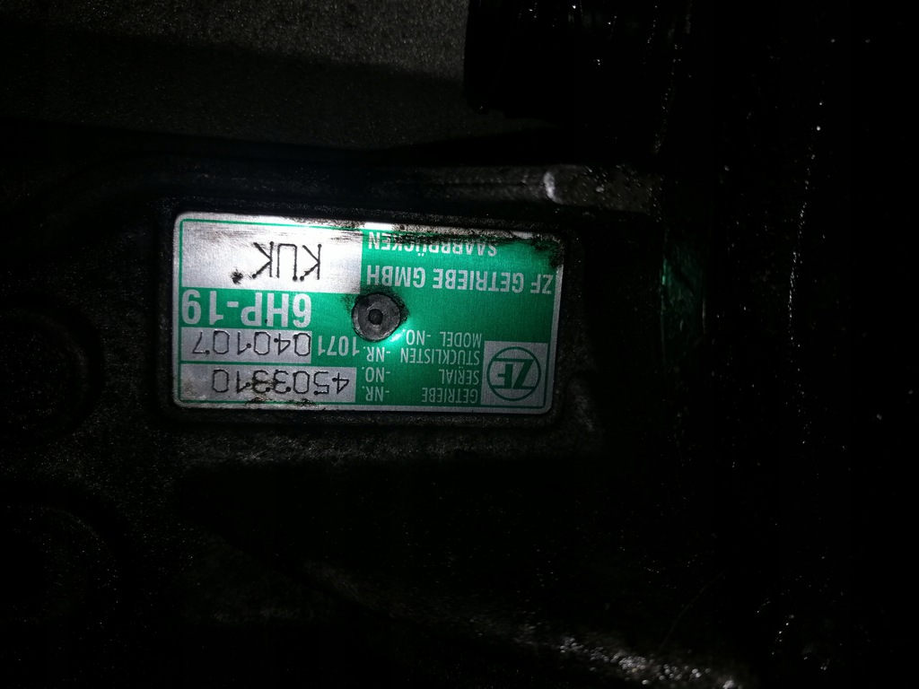 vw audi phaeton caja de cambios zfs 241095 +convertidor kuk  (#)