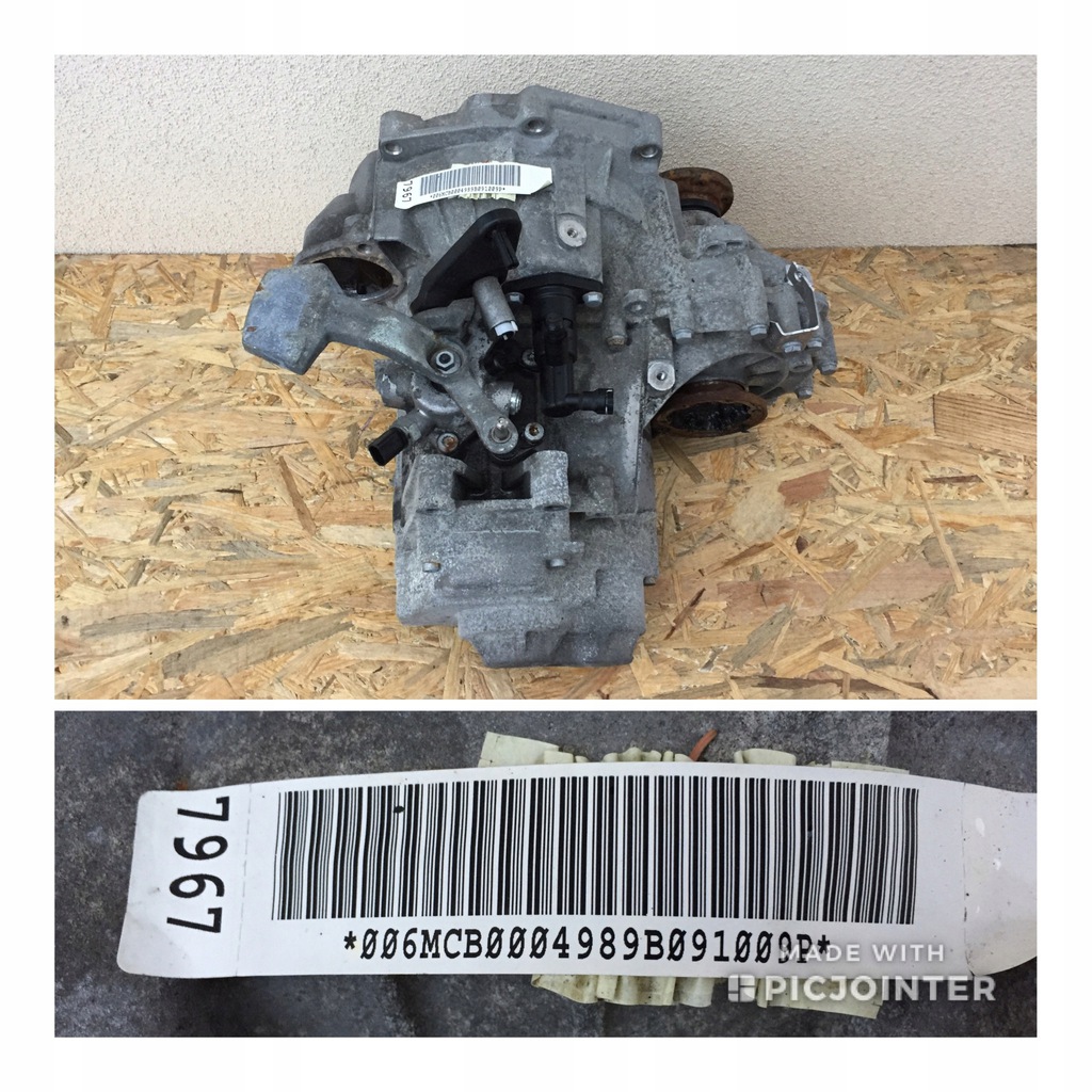 caja de cambios mcb vw golf vi 1.4 tsi tfsi cax  (#)