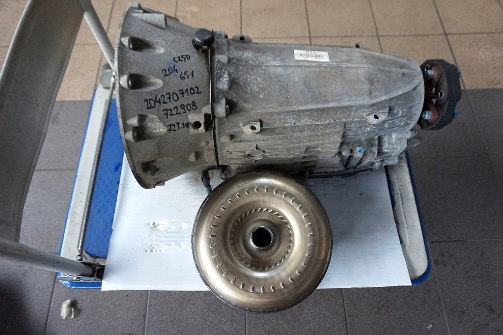 mercedes w204 2.2 caja de cambios 722908 restyling 2042704005  (#)