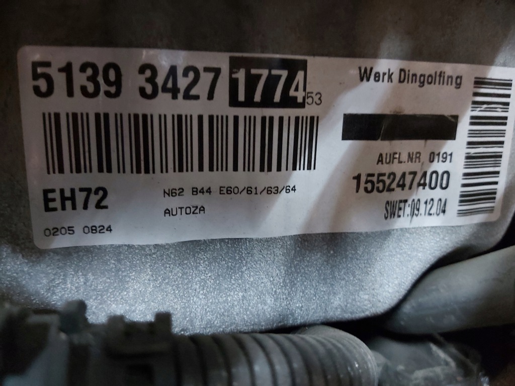caja de cambios automatica bmw 6 e63 645ci 4.4 e60 e61 e64  (#)