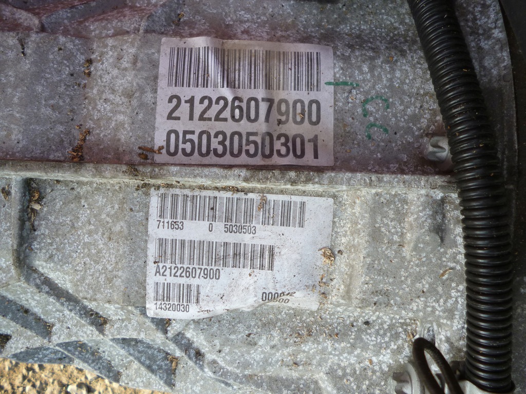 mercedes c w204 2.2cdi caja de cambios a2122607900  (#)