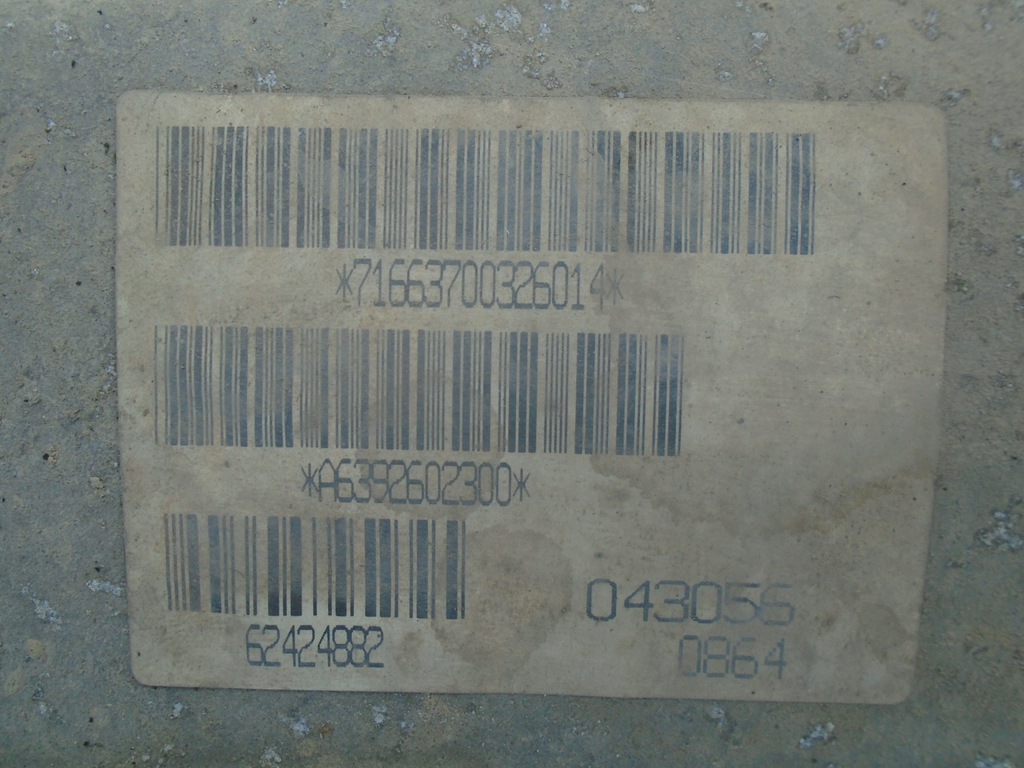 mercedes w639 vito caja de cambios 2.2cdi 646 07r  (#)
