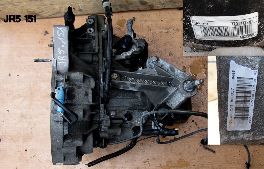 caja de cambios renaultdacia 15dci jr5151  (#)