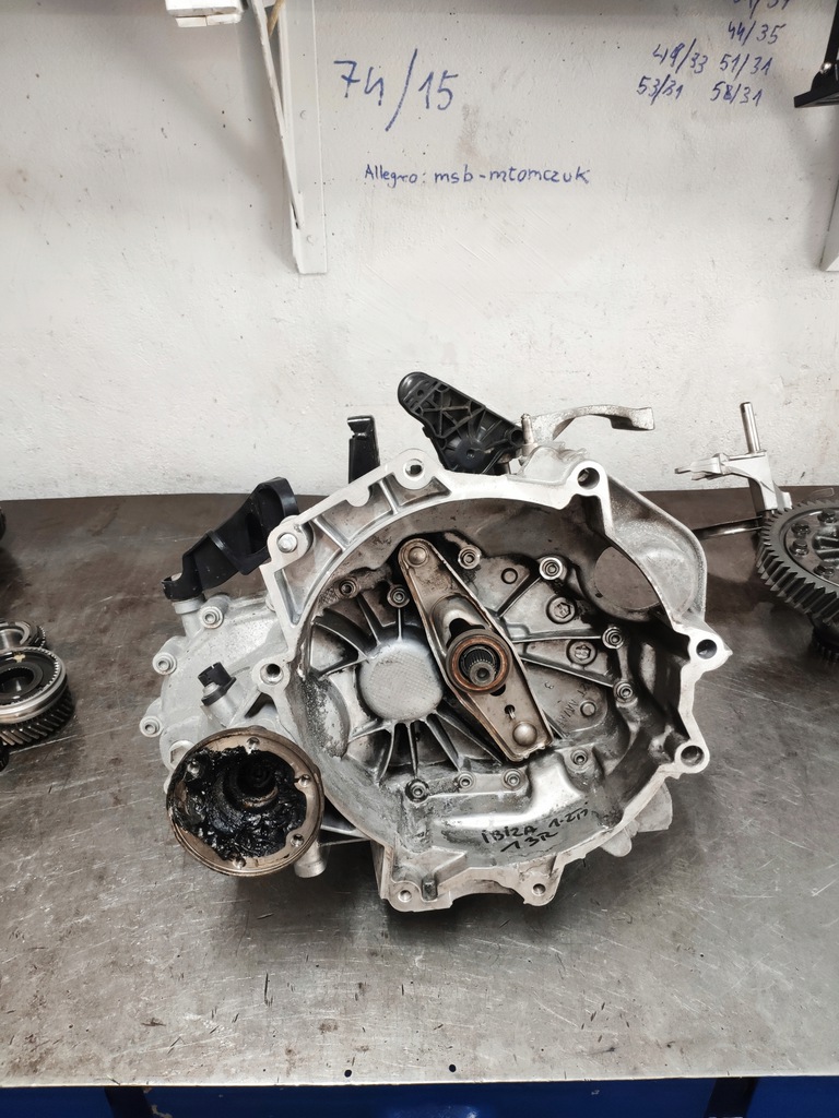 caja de cambios skoda fabia ii 1.2 tsi mfx 86 km  (#)