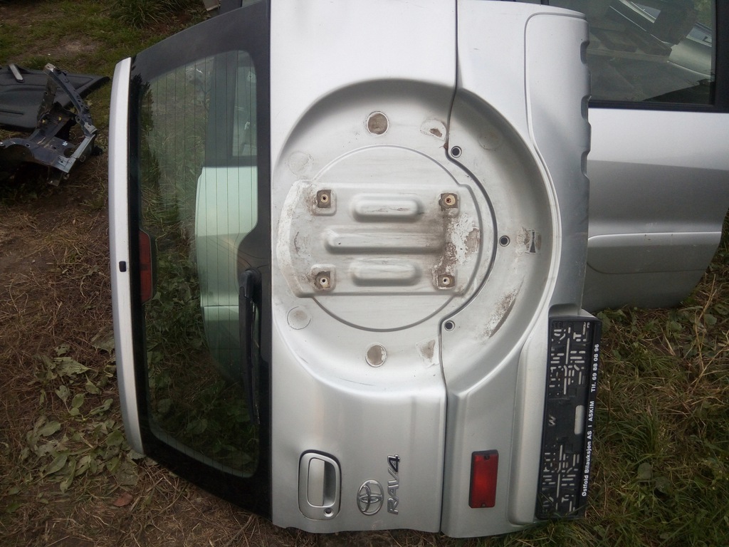 rav4 ii 00-05 portón maletero plateada 1d4 europa  (#)