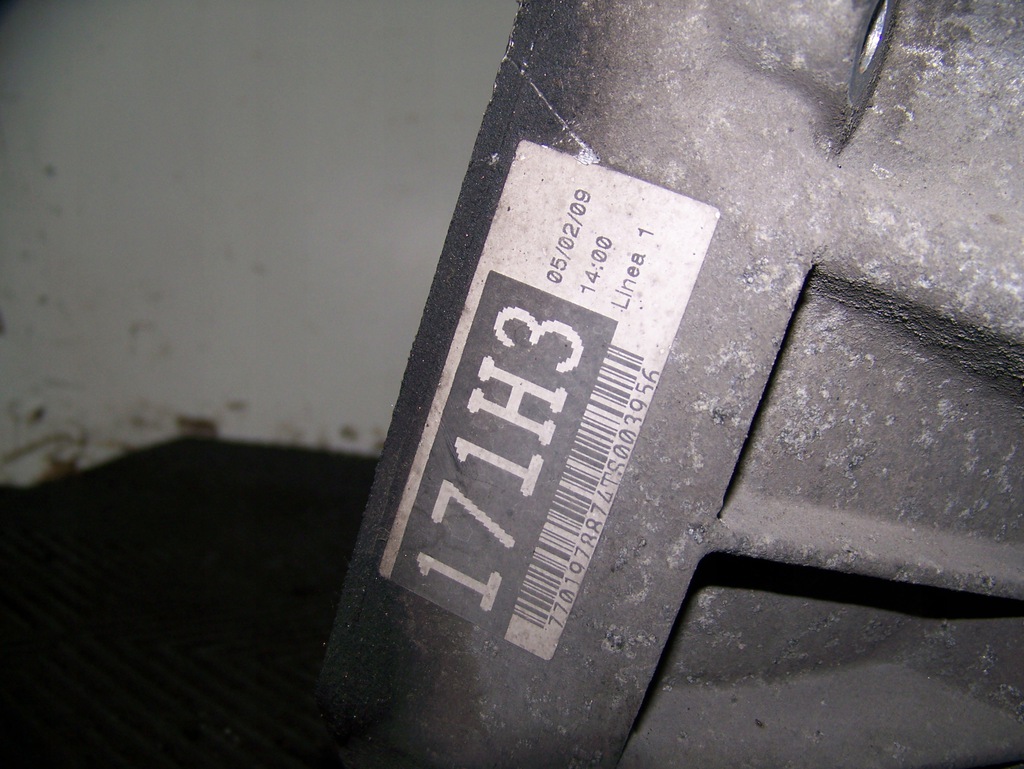 kangoo iii 1.5dci 50kw 68km caja de cambios jh3171 147tys  (#)