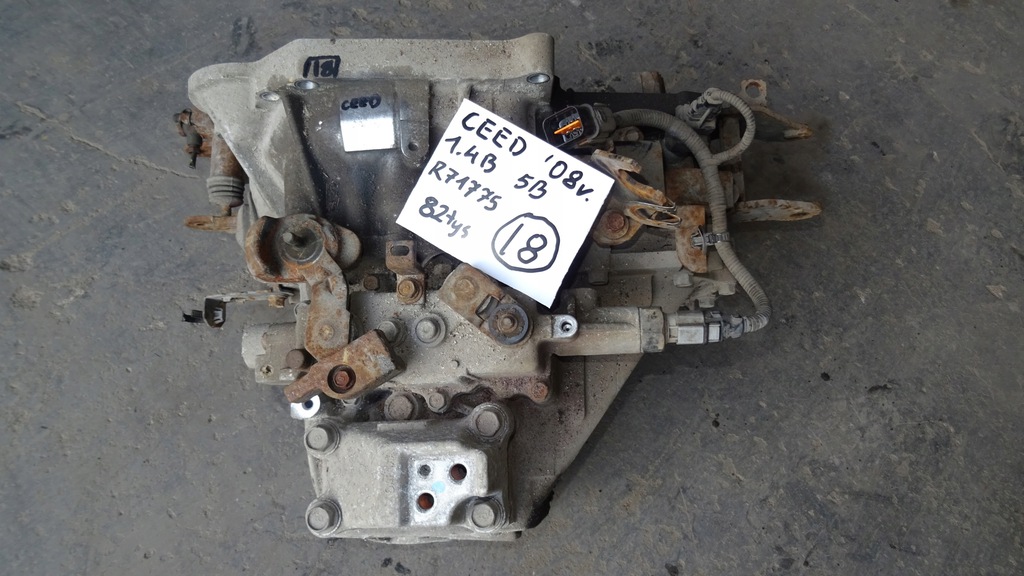  kia  ceed 2008r caja de cambios 1.6b r71775  (#)