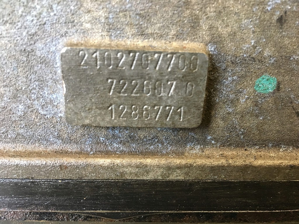 mercedes 722607 caja de cambios 722.607 2102707700  (#)