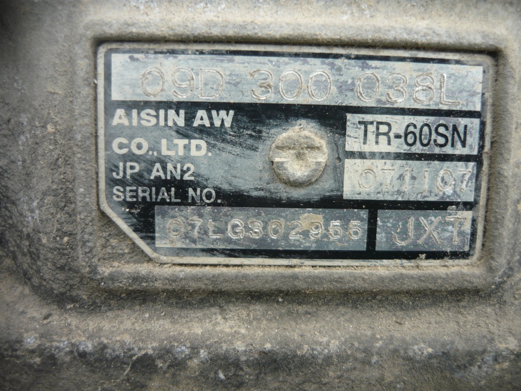 caja de cambios automatica vw touareg 2.5tdi jxt  (#)