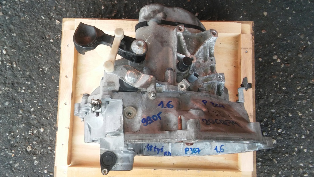 caja de cambios 20cq74 peugeot 307 1.6 vti 48 tys  (#)