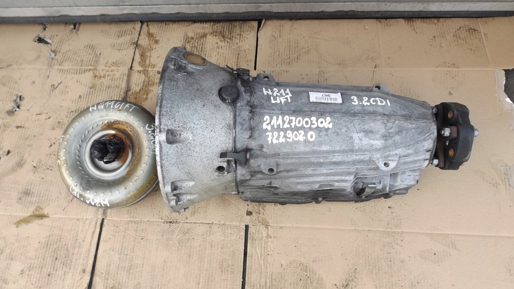 caja de cambios w211 w219 cls 3.0 cdi 2112700302  (#)