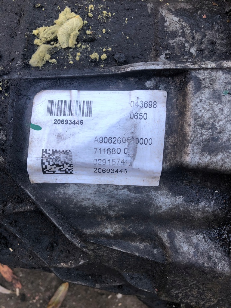 caja de cambios mercedes sprinter 906 22cdi a651  (#)