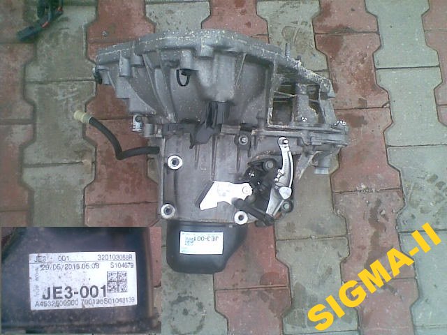 renault twingo iii smart caja de cambios je3-001  (#)