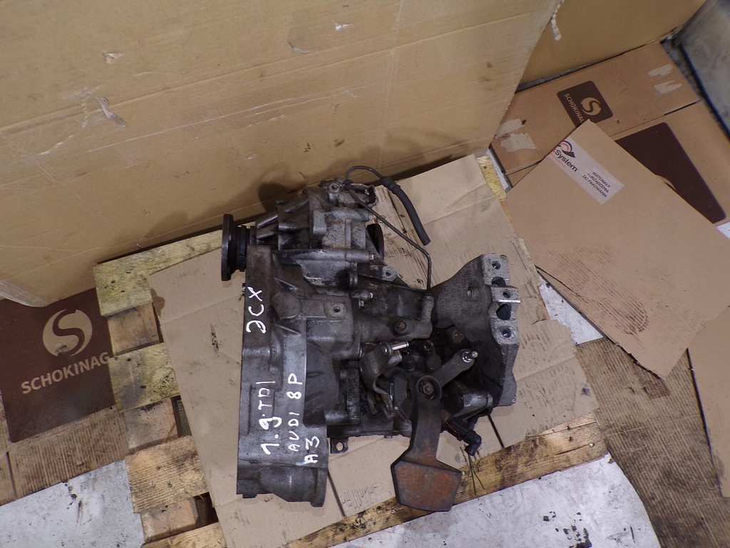 caja de cambios manual audi a3 jcx 1.9 tdi  (#)