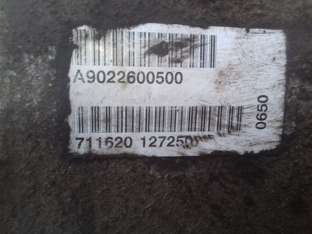 caja de cambios mercedes sprinter 2.2 a9022600500  (#)