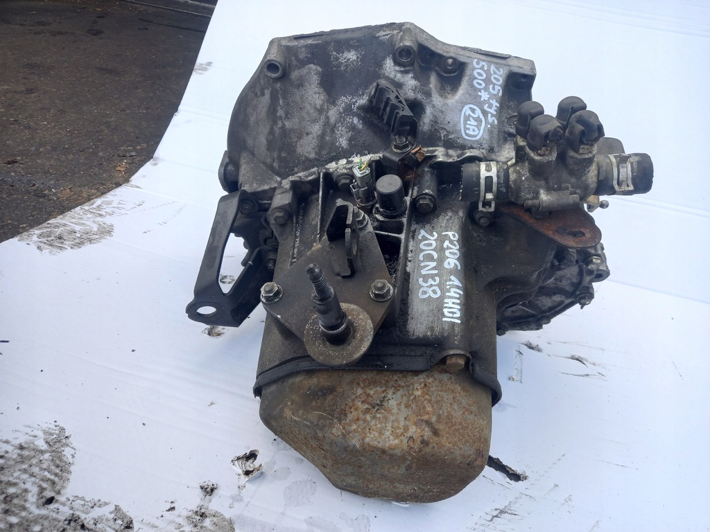 caja de cambios manual peugeot 206 1.4 hdi  (#)