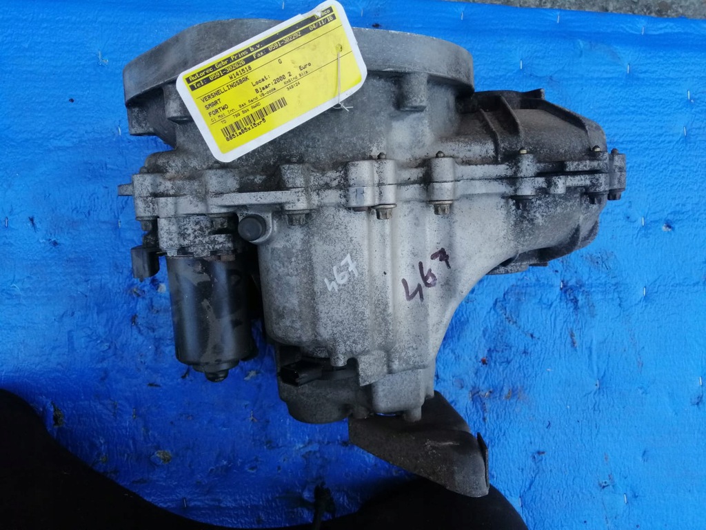 caja de cambios smart fortwo 0.8 2000r.  (#)