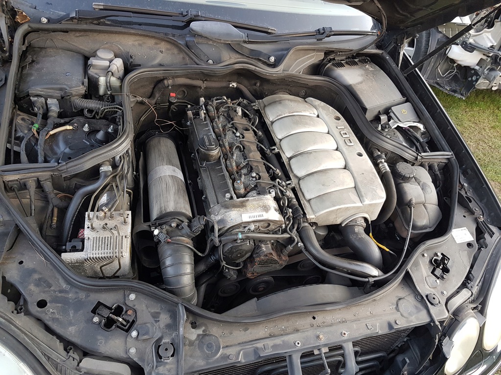 mercedes w211 2.2cdi compl. caja de cambios auto 128k  (#)