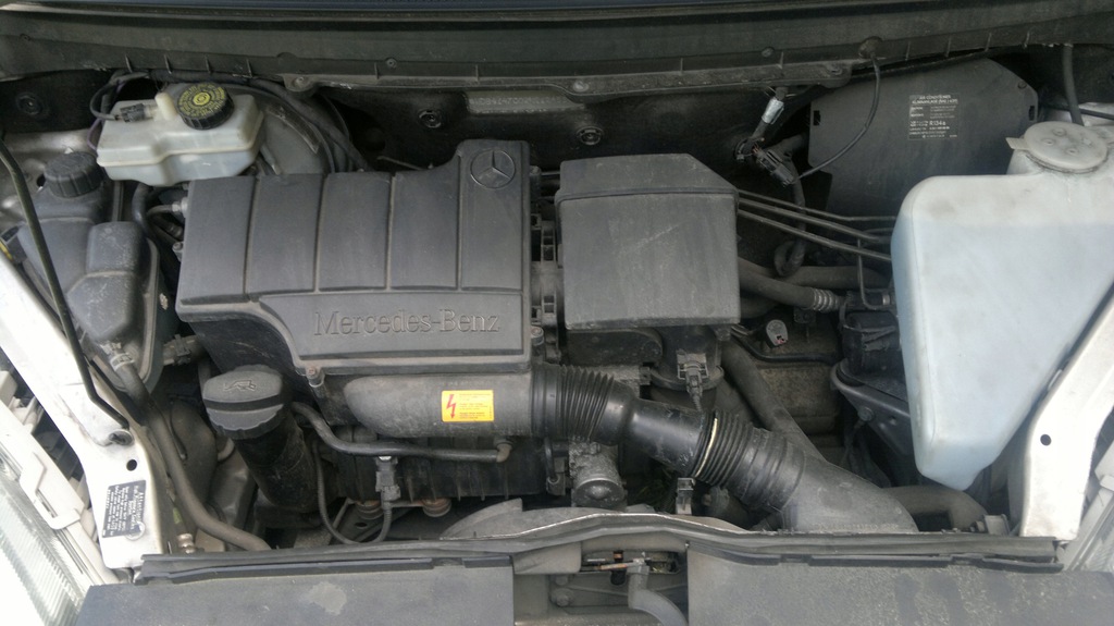 mercedes w168 w414 1.6 compl. caja de cambios auto 78k  (#)