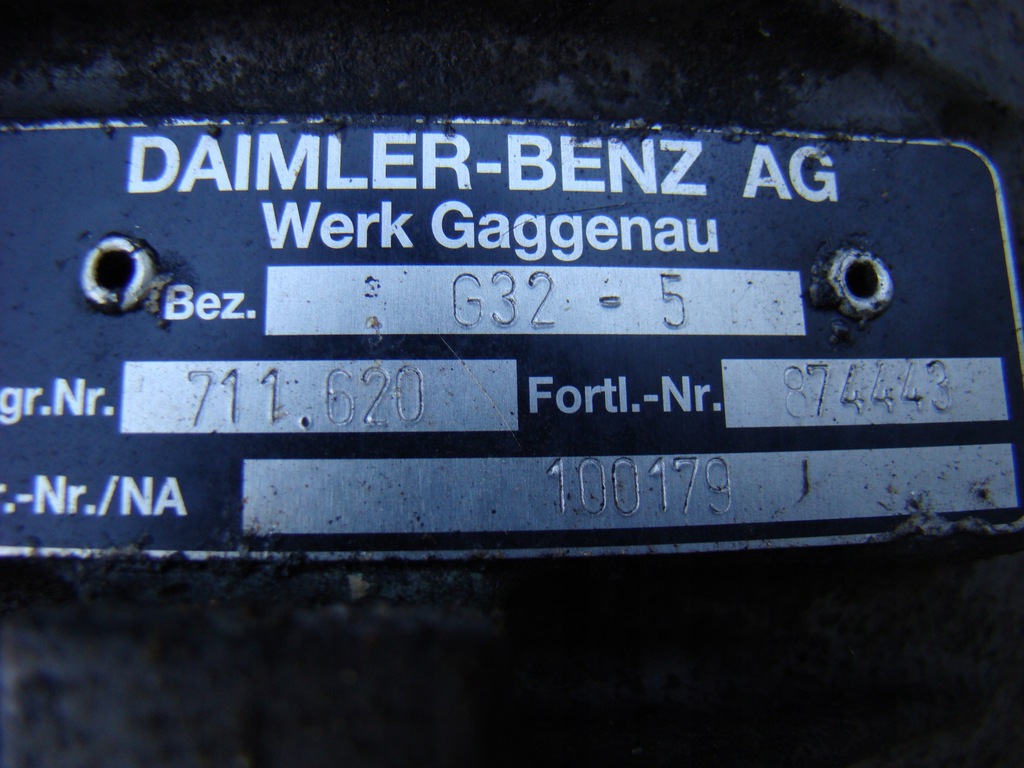 caja de cambios spriner 2.2 cdi g32-5 711620  (#)