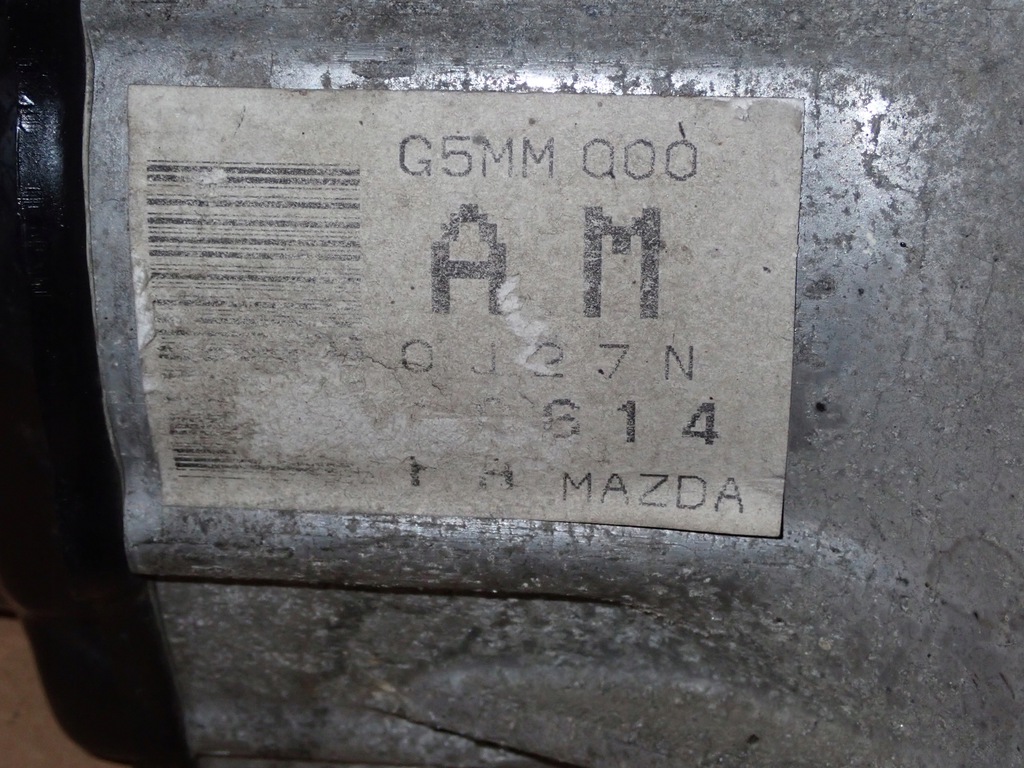 mazda 626 gf 98- caja de cambios manual gasolina  (#)
