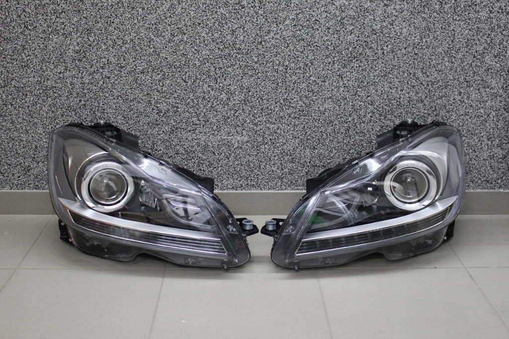 mercedes c clase w204 ils lift bi xenon faros delaentera (#)