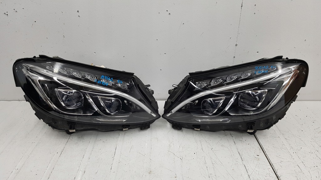 mercedes clase c w205 faros frente full led eu l p (#)