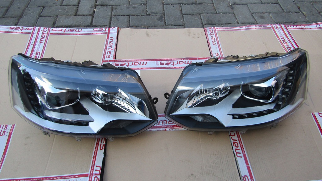 vw t5 lift faros frente bi xénon led compl   (#)