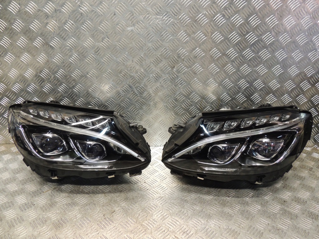 mercedes w205 faro delantero full led ils der.. (#)