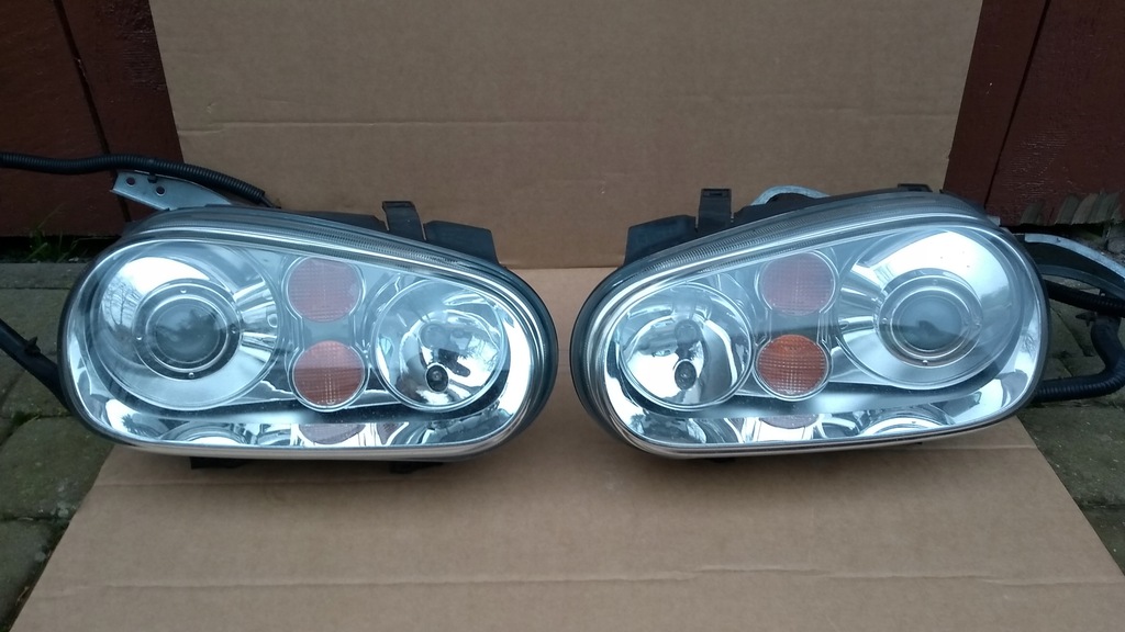 original faros xénon golf iv 4 mk4 bosch lote (#)