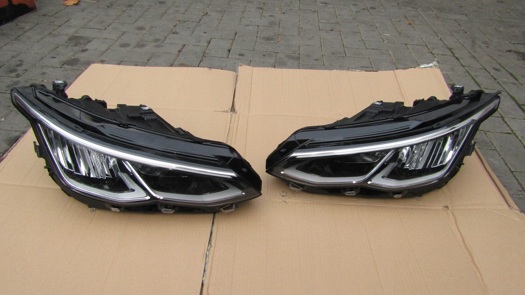 vw golf 8 viii faros frente led compl  nuevo  ### (#)