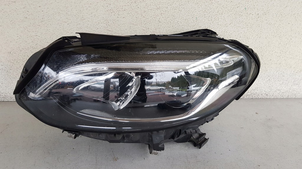  faro frente delantera izq. mercedes w246 led (#)