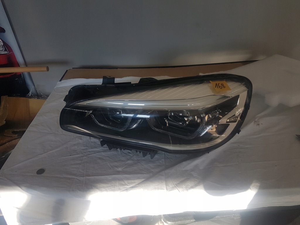  faro bmw f45/46 adaptativo led lci estado perfecto (#)