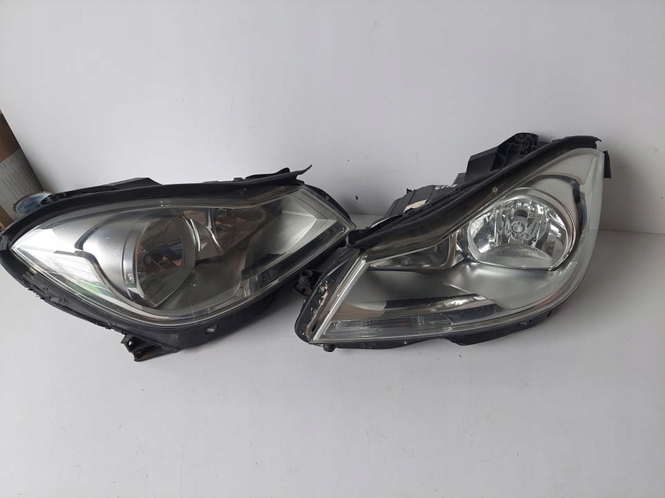  faro frente izq. der.. delantera mb w204 lift h7 (#)