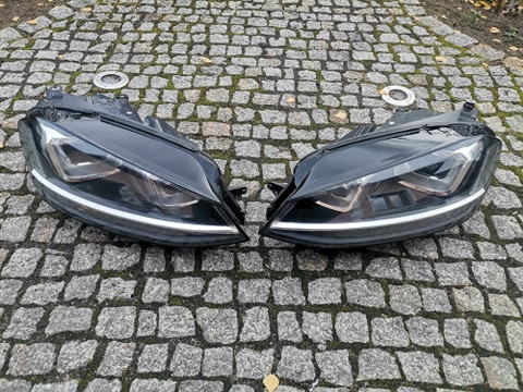  faros frente xénon led vw golf 7 vii lote (#)