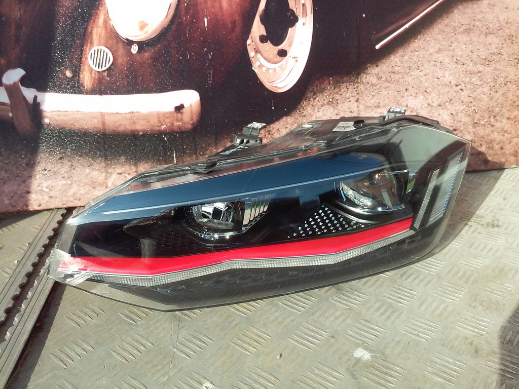 vw polo 2g1 941 035g full led gti faros (#)