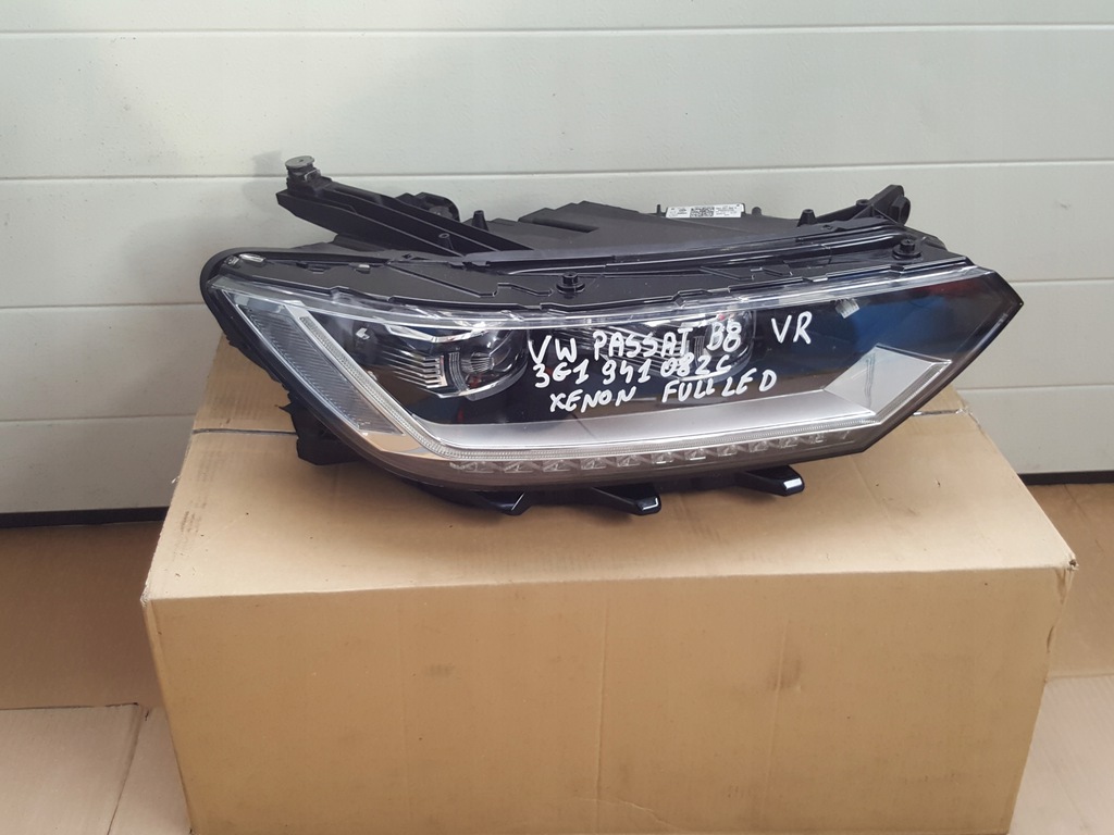 vw passat b8 faro frente der.. xénon full led (#)